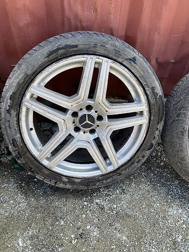 Колеса в сборе 215 / <25 / R 19, Всесезонная, Б/у, Комплект, Литые, отверстий - 5 — 3