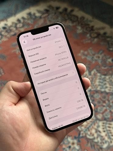 techno pova 3: IPhone 13 Pro, Б/у, 256 ГБ, Графит, Защитное стекло, Чехол, Кабель, 77 % — 7