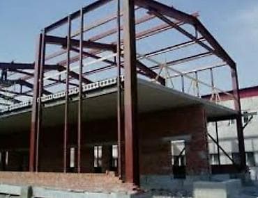 работа с металом: Навес, Двускатный, Металл, Профнастил — 7