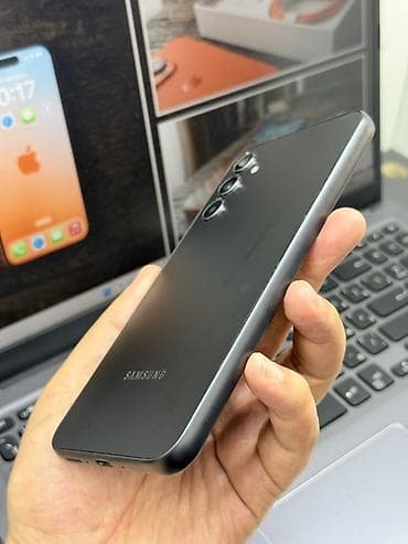 телф: Samsung Galaxy A34 5G, Б/у, 256 ГБ, цвет - Серый, 2 SIM — 5