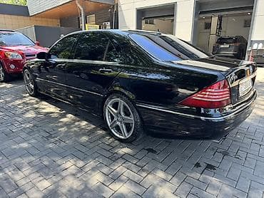 Транспорт: Mercedes-Benz S-class AMG: 2003 г., Автомат, Седан — 3