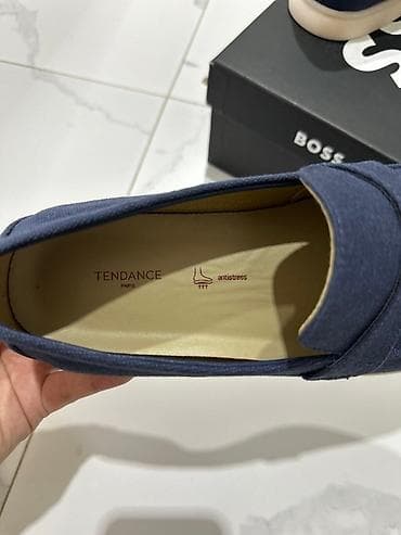 Мырзалардын бут кийими: Лоферлер, 41, Boss, Жаңы, түсү - Көк — 4