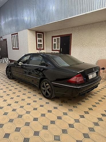 машина мерс с: Mercedes-Benz S-Class: 2003 г., 5.5 л, Автомат, Бензин, Седан — 4