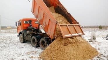 покупка чернозема: Песок, Ивановский карьер, Камаз — 1