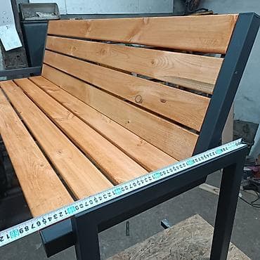 домашние одежды: Комплект садовой мебели, Дерево — 7