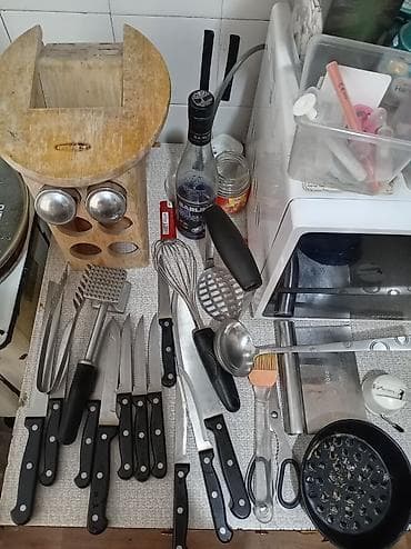 посуда для специи: Кухонный набор аксессуаров и посуды. Продаётся, все, что на фото:)) — 6