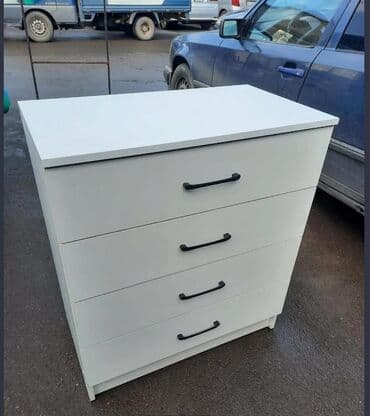 зеркало с комодом: Комод для одежды, Без зеркала, ЛДСП, цвет - Коричневый, Платная доставка — 5