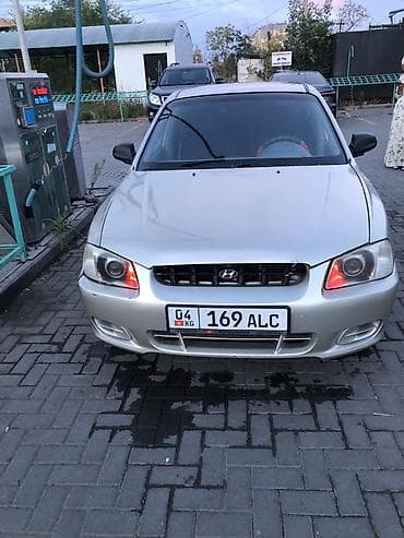 devo matiz: Hyundai Accent: 2002 г., 1.5 л, Механика, Бензин, Седан — 5