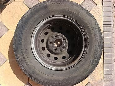 winter: Колеса в сборе 195 / R 14, Зима, 1 шт, Легкий коммерческий транспорт (C/LT), Железные, отверстий - 5 — 2