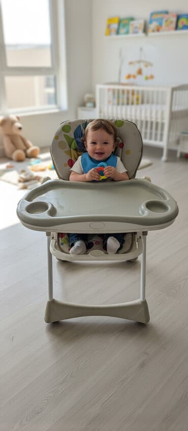 домик для девочек: Детский стульчик для кормления с регулируемыми настройками. Основные — 1