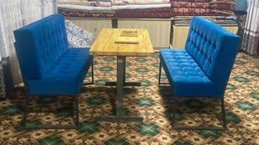 Идиштер жана ашкана буюмдары: Кафе үчүн үстөл жана отургуч — 2