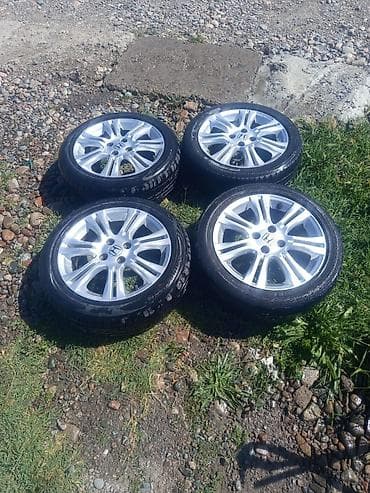 Дөңгөлөктөр монтажда R 16, Жай, Комплект, Куйма, тешиктери - 5