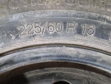 maxda demio: Колеса в сборе 225 / 60 / R 16, Всесезонная, Новый, Запаска, Легковые, Железные, отверстий - 5 — 2