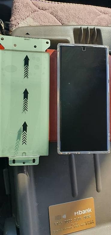 для микрофона: Прозрачный чехол с магнитным кольцом для смартфона Samsung Galaxy S22 — 3
