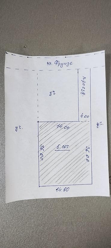 фрунзе советская: 5 соток, Для строительства, Красная книга — 1