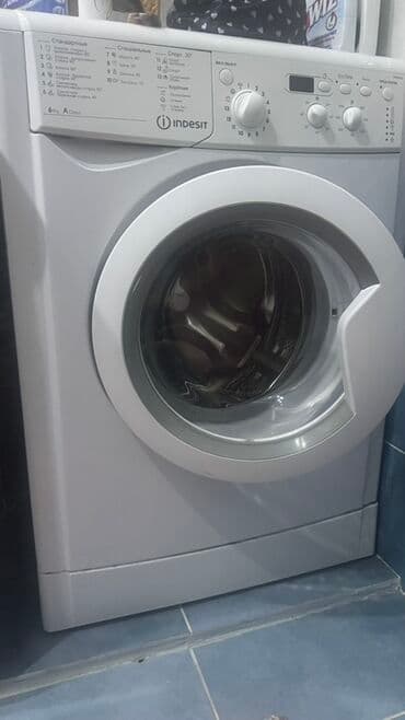 стиральная машина индезит 6 кг: Кир жуучу машина Indesit, Автомат, 6 кг чейин — 1