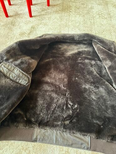 винтажные одежды: Эркектердин курткасы, Жаңы, түсү - Күрөң, Өзү алып кетүү — 4