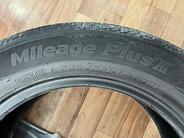 hankook: Шины 225 / 55 / R 17, Всесезонная, Б/у, Комплект, Легковые, Корея, Hankook — 1