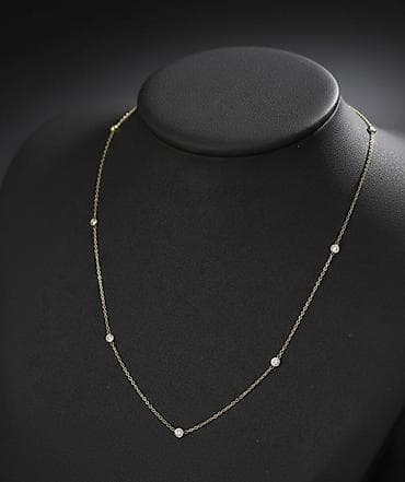 Колье, Новый, Фианит