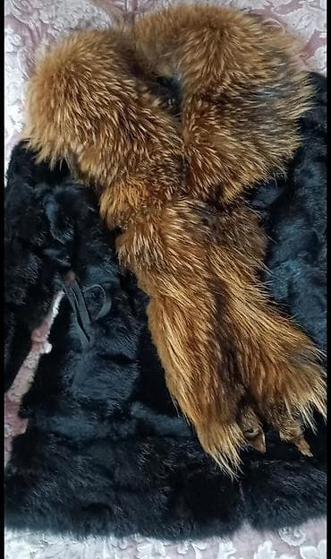 купить xs: Шуба🐰 кролик размер 46-48 — 2