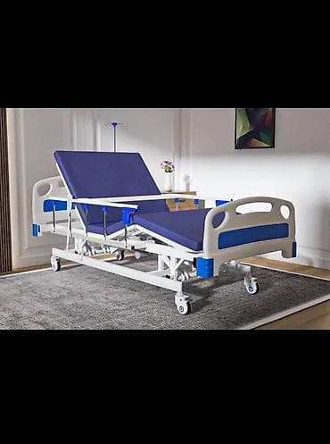 открытый: Функциональная медицинская/уходовая кровать на колесах - — 1