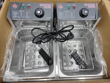 Фритюрница ХАЙДРАЙТ Фритюрница двойная каждая по 6л предназначена для