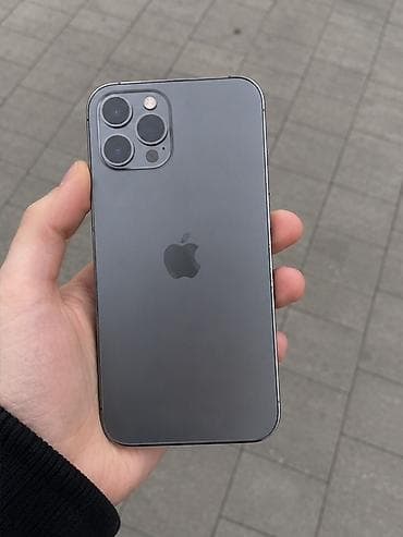 IPhone 12 Pro, Б/у, 128 ГБ, Графит, 76 % — 1