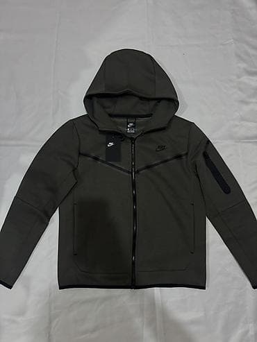 Мужская толстовка, M, Nike, Новый, цвет - Зеленый, Самовывоз