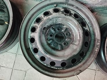 диски стальные r15: Железные Диски R 16 Комплект, отверстий - 5, Б/у — 2