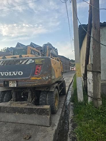 мерс дубль кабина обмен вариант: Экскаватор, Volvo, 2011 г., Колесный — 8
