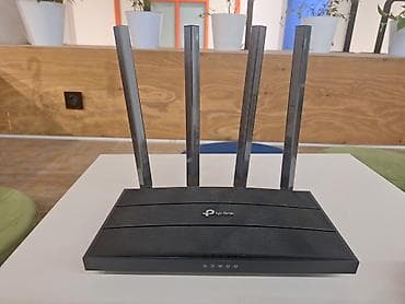 hyper x cloud: 1GB Wi‑Fi роутер TP-Link с четырьмя внешними антеннами. Ключевые — 1