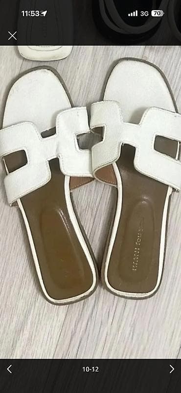 Босоножки, сандалии, шлепанцы: Обувь, б/у, брала в Дубаи и Италии, размеры 37-38, фото и видео могу — 7