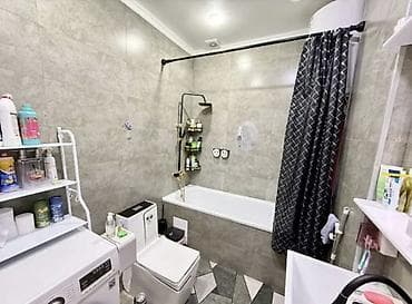 недостроенные дома в бишкеке: 2 комнаты, 46 м², Элитка, 1 этаж, Евроремонт — 9