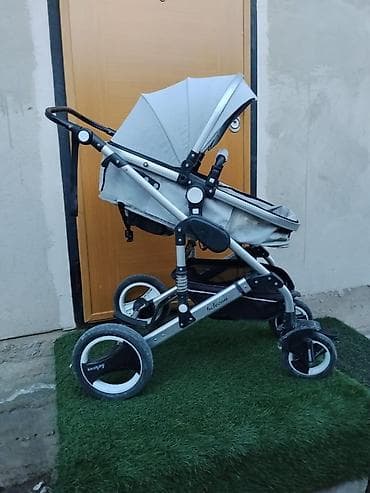 Коляска универсальная Belecoo, цвет серый - Тип: модульная