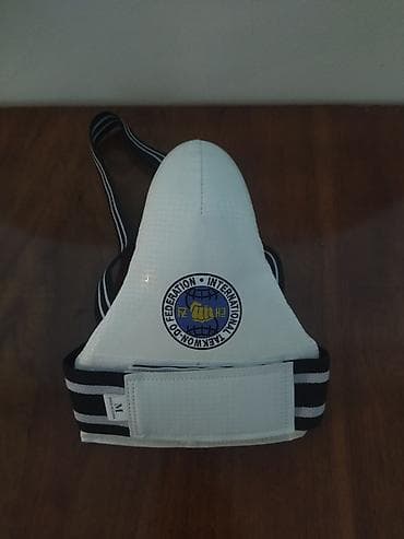 таеквандо: Защитный комплект для тхэквондо ITF (синий) Футы размер М примерно — 7