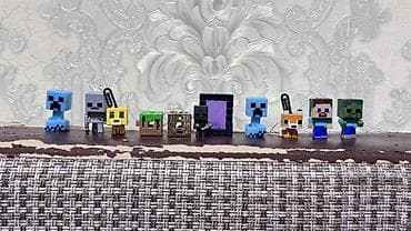kinder joy minecraft: Мини-фигурки Minecraft — набор из 10 штук Описание: - Коллекция — 1