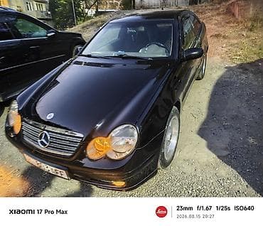 byd f3: Mercedes-Benz C-Class: 2001 г., 2 л, Механика, Бензин, Седан — 2