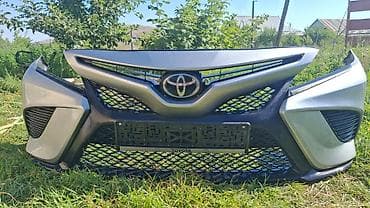 Автозапчасти: Запчасти для Toyota Camry (XV70) 2018г - Капот, цвет серебристый — 7