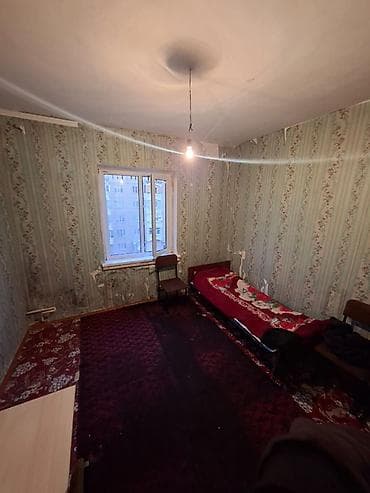 osh hostel: 2 комнаты, 52 м², 105 серия, 5 этаж, Требуется ремонт — 5