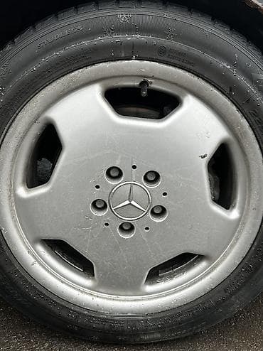 Литые Диски R 17 AMG, Комплект, отверстий - 5, Б/у