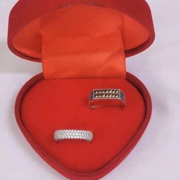 свадебные наборы ручной: Кольцо, Обручальное, Проба 925, Унисекс, Без вставки, Новый — 3