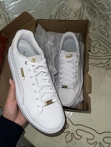 pull and beer: Кроссовки, 40, Puma, Новый, цвет - Белый — 1
