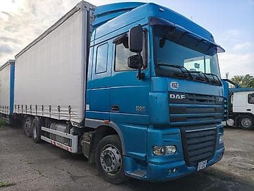 weltmeister e5: Тягач, DAF, Тентованный — 2