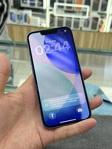 apple 5s iphone: IPhone 13, Б/у, 512 ГБ, Синий, Защитное стекло, Чехол, 97 % — 9