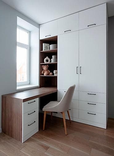 Кирпич, строительные блоки: Мебель на заказ, Спальня, Кухонный гарнитур, Шкаф, Кровать — 5