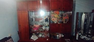 Үй жана бакча: Дубал шкаф, Дубал шкаф түрү: Модулдуу, Үй, конок бөлмөсү үчүн, Колдонулган, Өзгөчөлүктөрү: Тамак-аш идишин сактоо үчүн — 2
