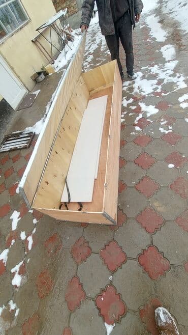 ящики пласмас: Деревянный Ящик, Б/у — 3