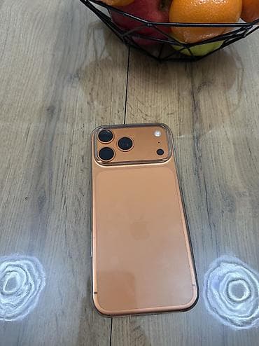 one plas: IPhone 17 Pro Max, Новый, 512 ГБ, Оранжевый, Чехол, 100 % — 3