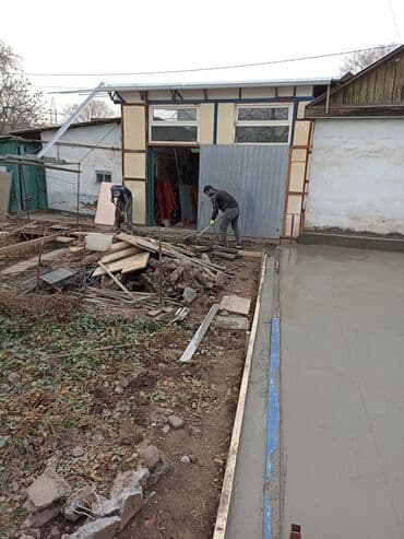 готовый бетон для фундамента бишкек цена: Бетонные работы: заливка полов, стяжка и площадки под ключ - — 5