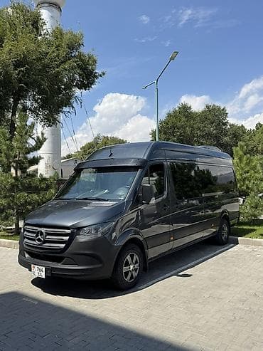 развал спринтер: Mercedes-Benz Sprinter (длинная база, высокий потолок), темно-серый — 2